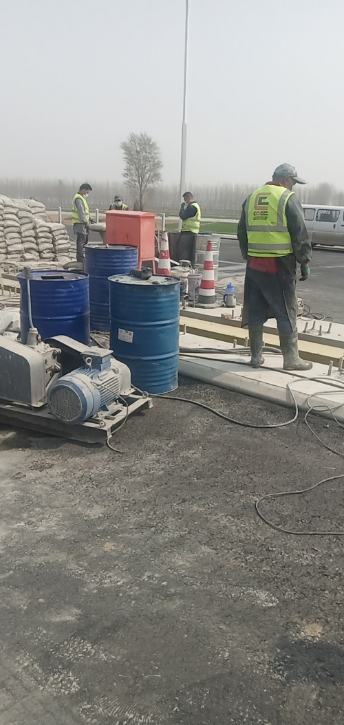 崇明公路路基回填土压密注浆